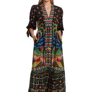 FARM RioTropical-Print Maxi Dress